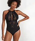 Scantilly Indulgence Stretch Lace Bodysuit (fits EVERY body!) – Shell  Lingerie