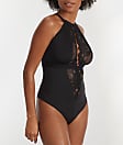 Scantilly by Curvy Kate Womens Indulgence Stretch Lace Bodysuit  Style-ST010704 