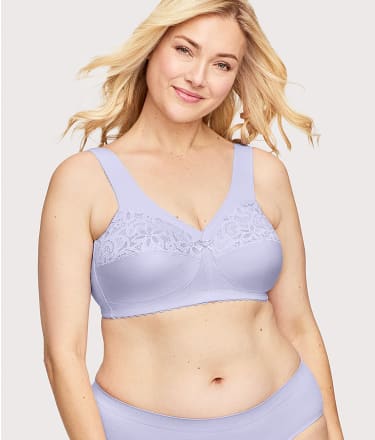Glamorise MagicLift Cotton Support Wire-Free Bra & Reviews