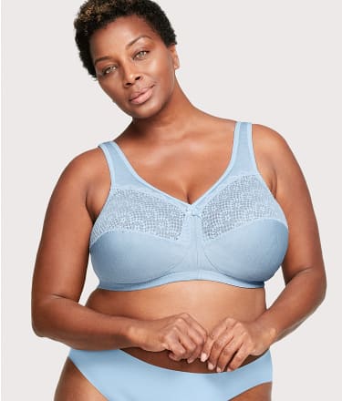Glamorise MagicLift Moisture Control Wire-Free Bra & Reviews | Bare  Necessities (Style 1064)