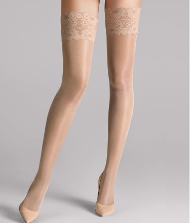 Wolford Satin Touch 20 Denier Evening Thigh Highs 212 23