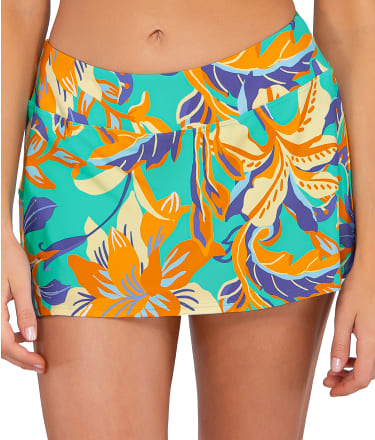 Sunsets Water Lily Sporty Skirted Bikini Bottom & Reviews | Bare ...