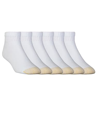 Gold Toe Cotton Cushion Ankle Socks 6-Pack & Reviews | Bare Necessities ...