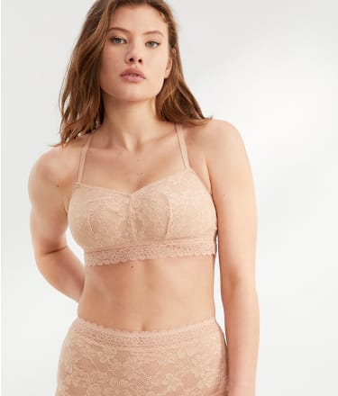 Bare The Stretch Lace Bralette & Reviews