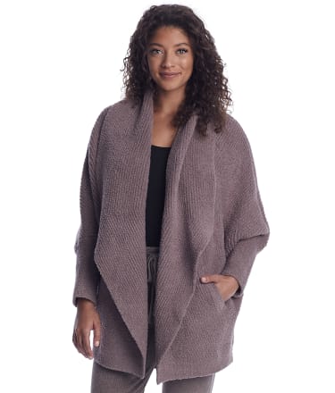 Barefoot Dreams Cozychic Chevron Ribbed Cardi & Reviews | Bare