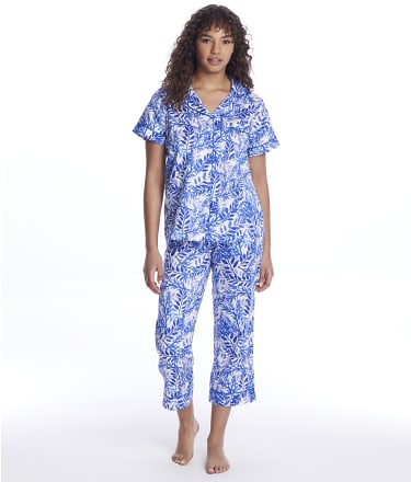 Bedhead Leaves & Berries Cropped Sateen Pajama Set & Reviews | Bare ...