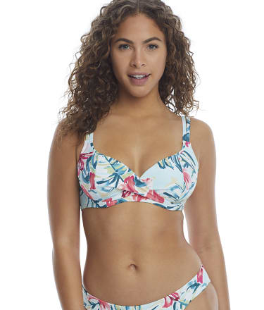 Fantasie Calypso Harbour Underwire Full Cup Bikini Swim Top, 47% OFF