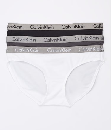 Calvin Klein Radiant Cotton Bikini 3-Pack & Reviews | Bare Necessities ...