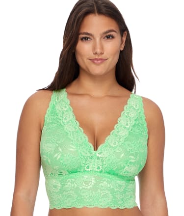 Curvy Plunge Longline Bralette