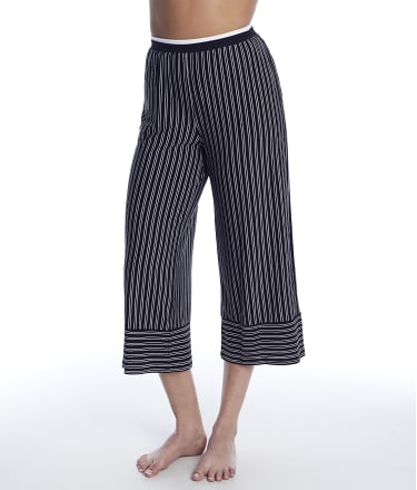 Donna Karan Sleepwear Tonal Eclipse Capri Pajama Pants & Reviews