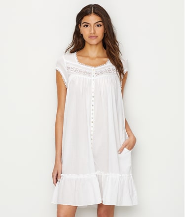 Eileen West Classic Woven Night Gown & Reviews | Bare Necessities ...