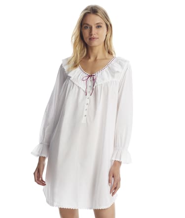 Eileen West Clara Poet Woven Nightgown & Reviews | Bare Necessities ...