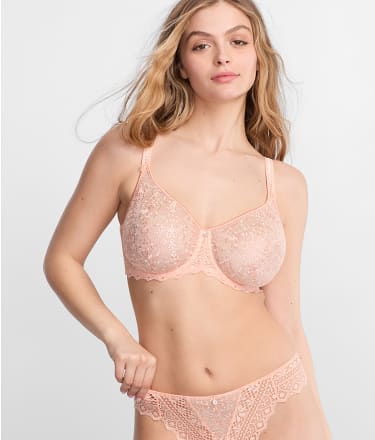 Empreinte Cassiopée Seamless Full Cup Bra in Fusion Red - Busted