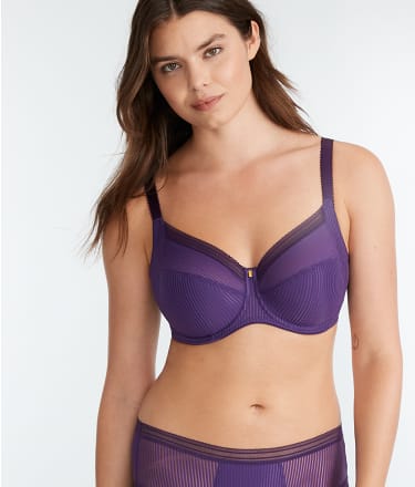 Fantasie Fusion Underwired Full Cup Side Support Bra - Coffee Roast - Curvy  Bras