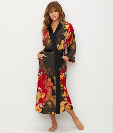 N Natori Forbidden City Satin Robe & Reviews | Bare Necessities (Style ...