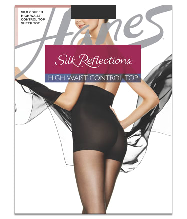 Hanes Silk Reflections High-Waist 