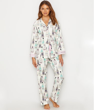 P.J. Salvage Sip, Sip, Hurray Flannel Pajama Set & Reviews | Bare ...