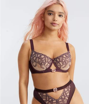 Scantilly by Curvy Kate Lovers Knot Balcony Bra & Reviews | Bare  Necessities (Style ST020100)