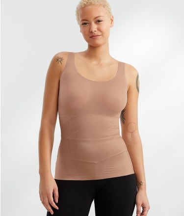 Spanx Women's Thinstincts Tank Shaping top, Beige (Soft Nude 0), M :  : Fashion
