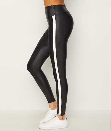 SPANX Faux Leather Side Stripe Leggings & Reviews | Bare Necessities (Style  20187R)