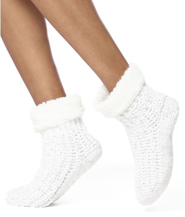 HUE Cable Knit Sherpa Slipper Socks & Reviews | Bare Necessities (Style ...