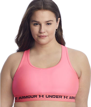 Under Armour Plus Size Mid Impact Crossback Wire-Free Sports Bra & Reviews