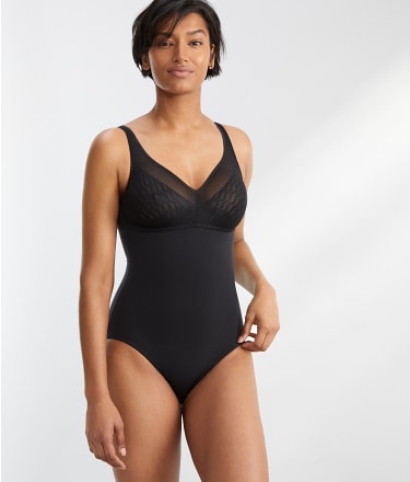 Wacoal Women's Elevated Allure Wirefree Shaping Bodysuit, Black
