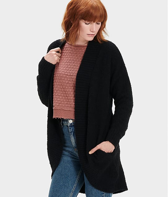 ugg black cardigan