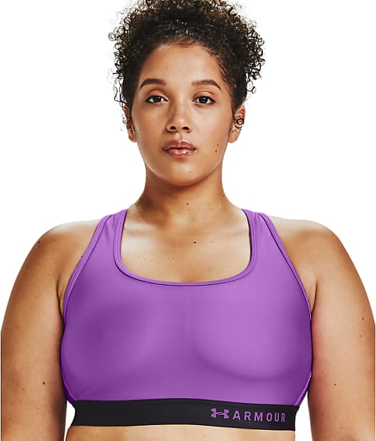 Under Armour Plus Size Mid Impact Crossback WireFree Sports Bra