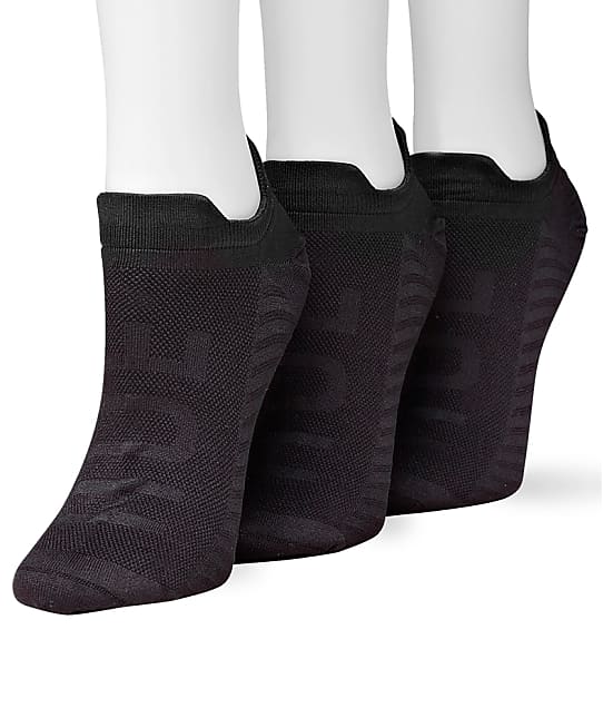 HUE Microfiber Air Sleek No Show Socks 3Pack & Reviews Bare