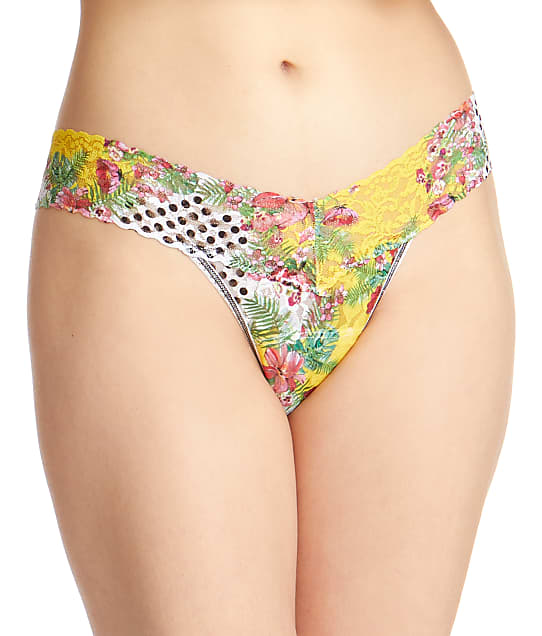 Hanky Panky Teens Floral Mashup Low Rise Thong in Teens Floral Mashup 1S1584P