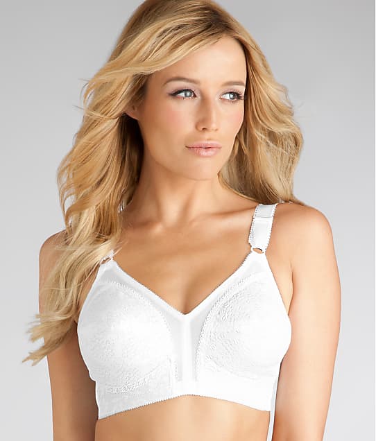 Playtex 18 Hour Classic Support Wire-Free Bra in White(Full Sets) 2027