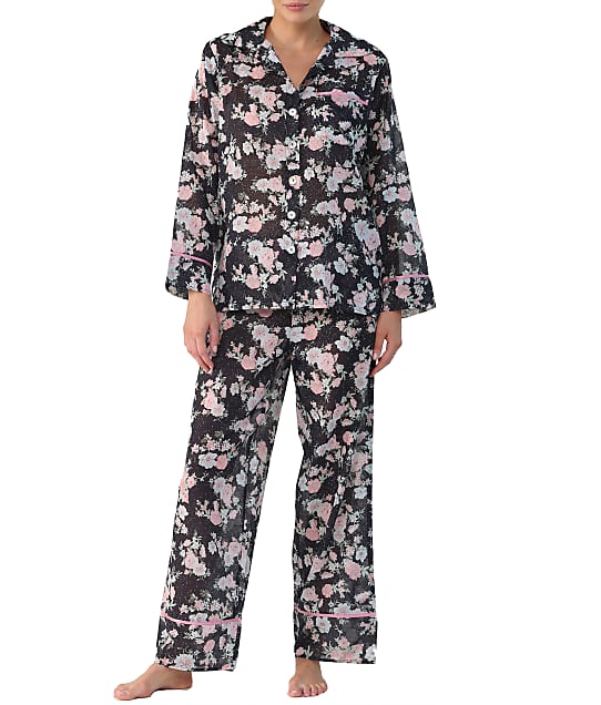 Papinelle Celeste Woven Pajama Set in Dark 21340-1172