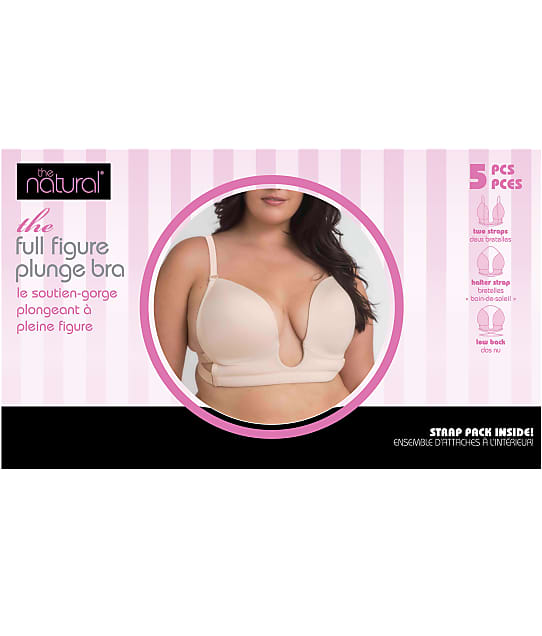 The Natural Full Figure U Plunge Bra & Reviews Bare Necessities (Style 2310)