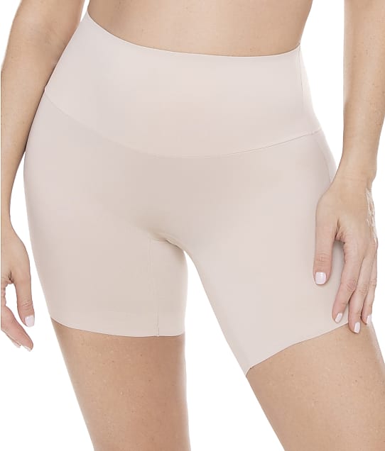 Miraclesuit Comfy Curves Firm Control Bike Shorts in Warm Beige 2518
