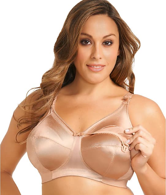 Goddess Keira Side Support Wire-Free Nursing Bra in Nude(Full Sets) GD6092