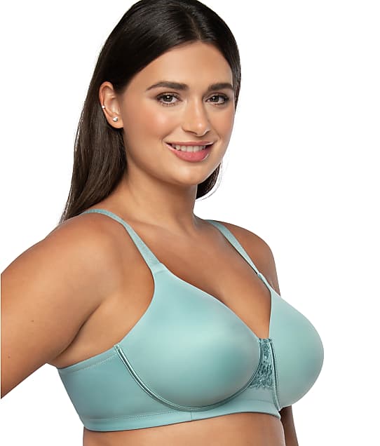 Vanity Fair Beauty Back Full Cup Wire-Free Bra in Anthracite(Front Views) 71-380