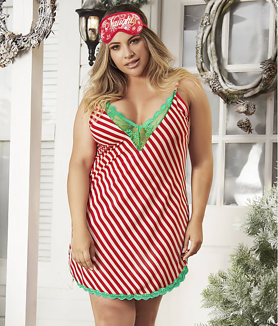 plus size candy cane shirt