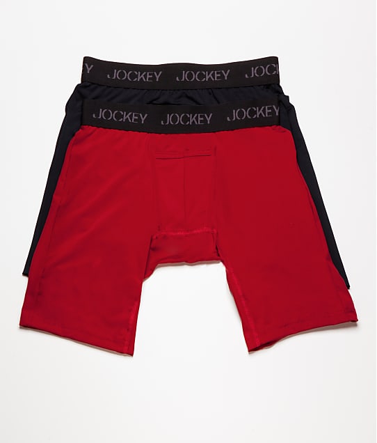 Jockey Performance Sport Midway Boxer Brief 2Pack & Reviews Bare