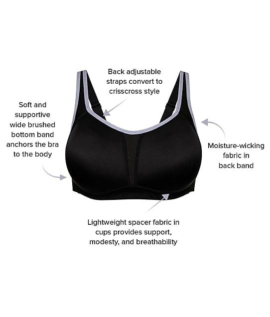 Wacoal Kerri Sport Contour Wire-Free Sports Bra & Reviews | Bare ...