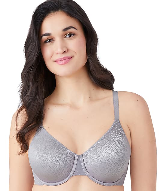 Wacoal Back Appeal Seamless Bra in Silver Sconce(Front Views) 855303