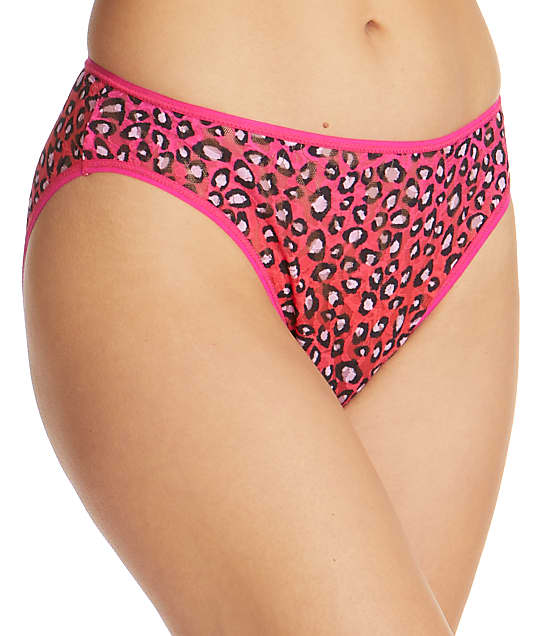 Hanky Panky Sassycat French Brief in Pink Animal 8D2266