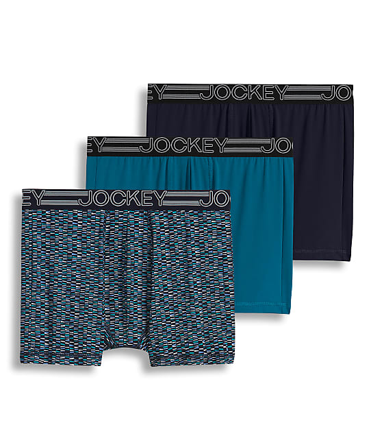 Jockey Active Micro Stretch Boxer Brief 3Pack & Reviews Bare
