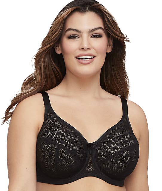 Glamorise Lace Comfort Wonderwire Bra & Reviews | Bare Necessities (Style 9855)