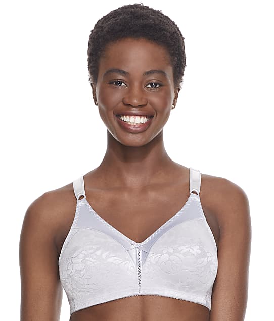 Bali Double Support Wire-Free Bra in Crystal Jacquard 3372