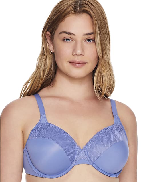 Bali Passion For Comfort Back Smoothing Bra in Chateau Blue(Front Views) DF0082