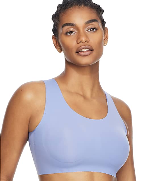 Bali Comfort Revolution EasyLite Seamless Wire-Free Bra in Chateau Blue(Front Views) DF3491