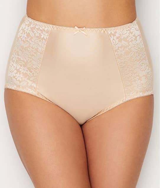 Bali Essentials Double Support Brief in Soft Taupe(Front Views) DFDBBF