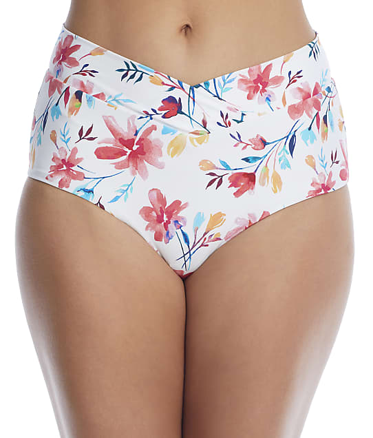Birdsong Fleur Retro Full Bikini Bottom in Fleur S20179-FLEUR