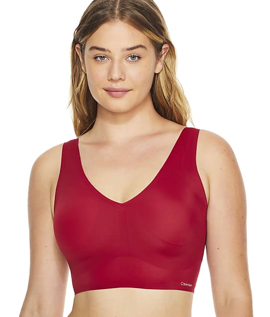 Calvin Klein Invisibles Bralette in Rebellious(Front Views) QF4708